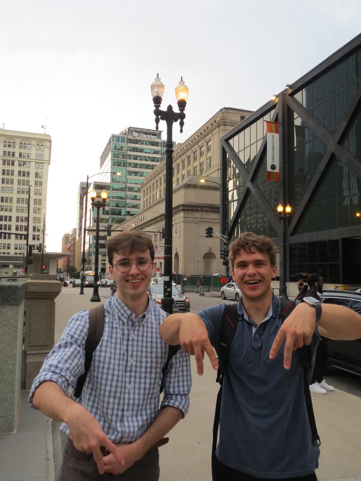 Sam and Andrew